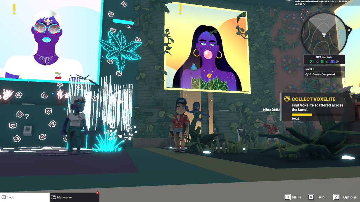 RFuie's tweet photo. @TheSandboxGame @worldofwomennft I just participated in the daily #SandboxAlphaS2Contest for a chance to earn up to 1,000 $SAND! Day 3 - Selfie with WorldofWomen. Check out my screenshot below! 👇 #SandboxAlphaS2 https://t.co/u9oNQdBCKt