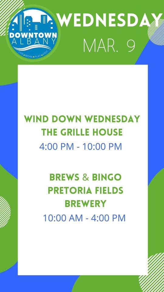DtownAlbany's tweet photo. Check out what’s happening in Downtown Albany this week!! For more information contact the Downtown Manager’s Office at (229) 483-7665. https://t.co/EH0ampbWUr