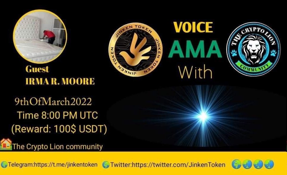 Be prepared for the AMA session and join now our telegram group