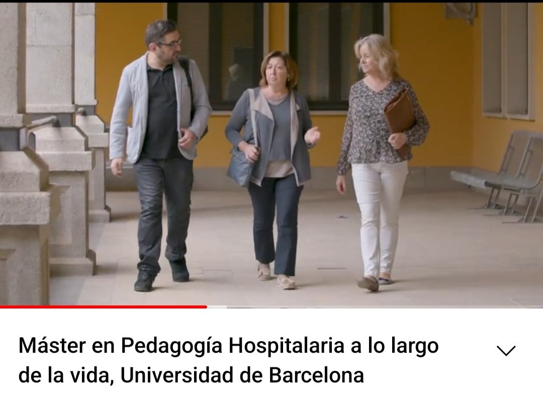 Los invitamos a conocer la experiencia de cursada del Máster  en #PedagogíaHospitalaria, desde las voces del equipo directivo,  docentes, alumnos y exalumnos.

💻 youtu.be/5BMO6UBX8bM

#MaestrosHospitalarios
#EscuelasHospitalarias
#AulasHospitalarias
#ClasseHospitalar