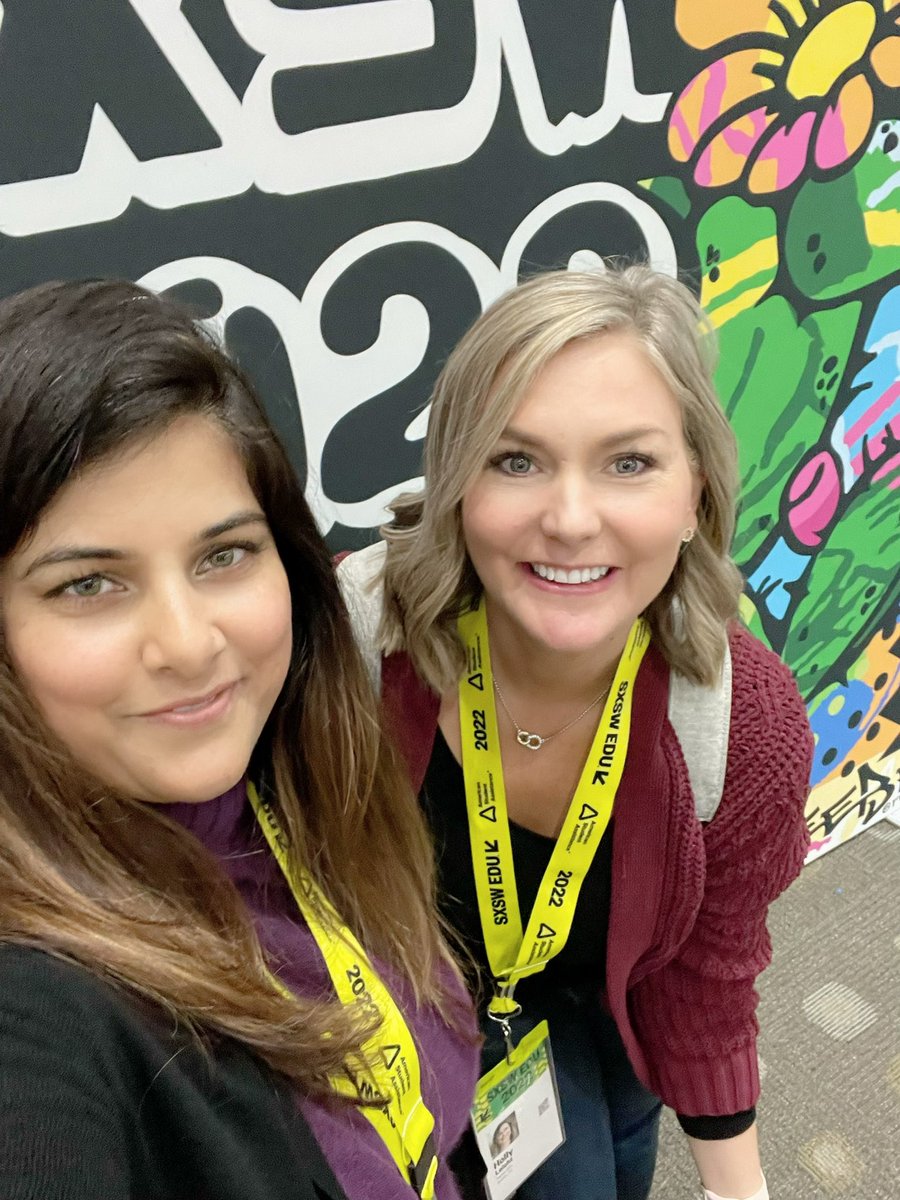 Mrs_Leicht's tweet photo. Day 1 #SXSWEDU @marium_madiha https://t.co/pPEaoqJsY3