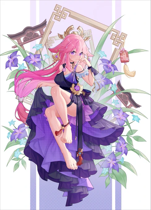 #Yaemiko #genshintwt 想做八重神子大人的(    ) 