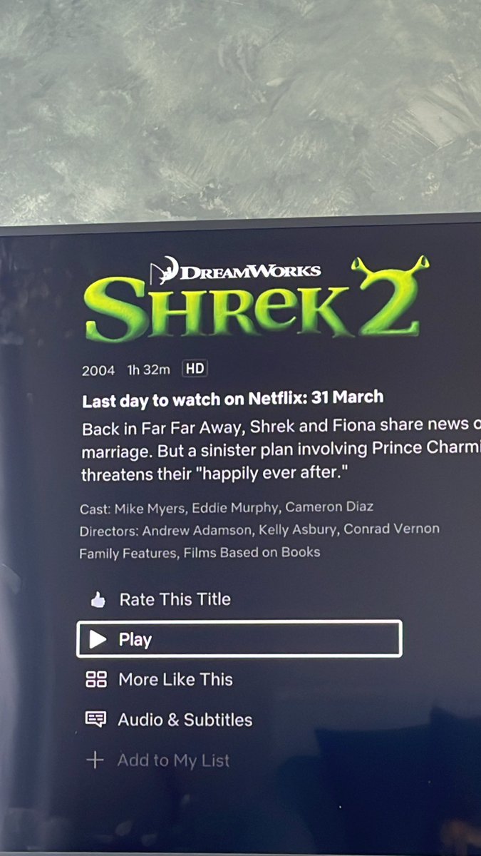 conniebint14's tweet photo. @netflix why? Who is shrek an inconvenience for tell me and I’ll message them rn. No one speak to me. https://t.co/nZfNT2vwGa