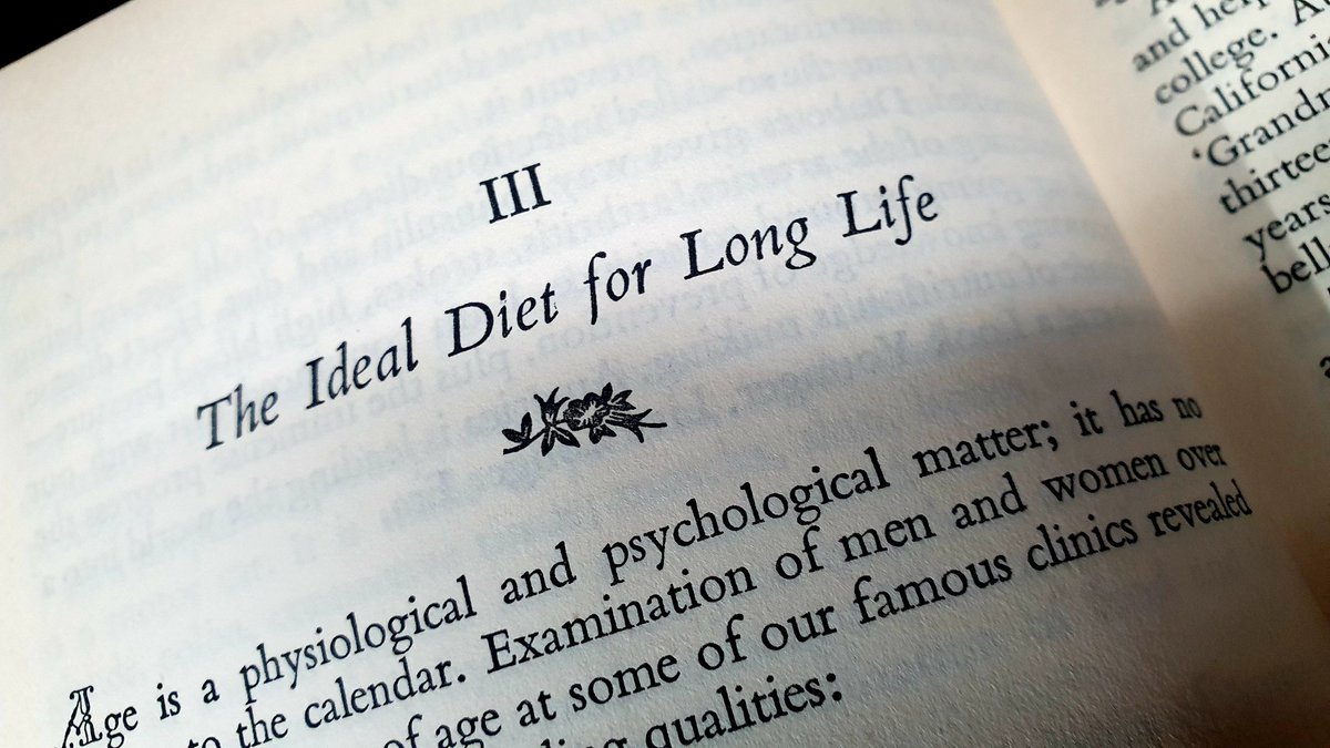 The_PBS's tweet photo. The book we have all been waiting for was published back in the 1950s it transpires... "Look Younger, Live Longer" by Gayelord Hauser ...
#RefuseToBeTired
#ForgetYourAge https://t.co/sgRsgrndeH