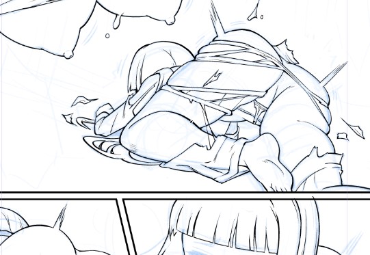 原稿とリクエストを描かせていただくことで、力がついてきた気がします
描く機会をいただけることに感謝しています 