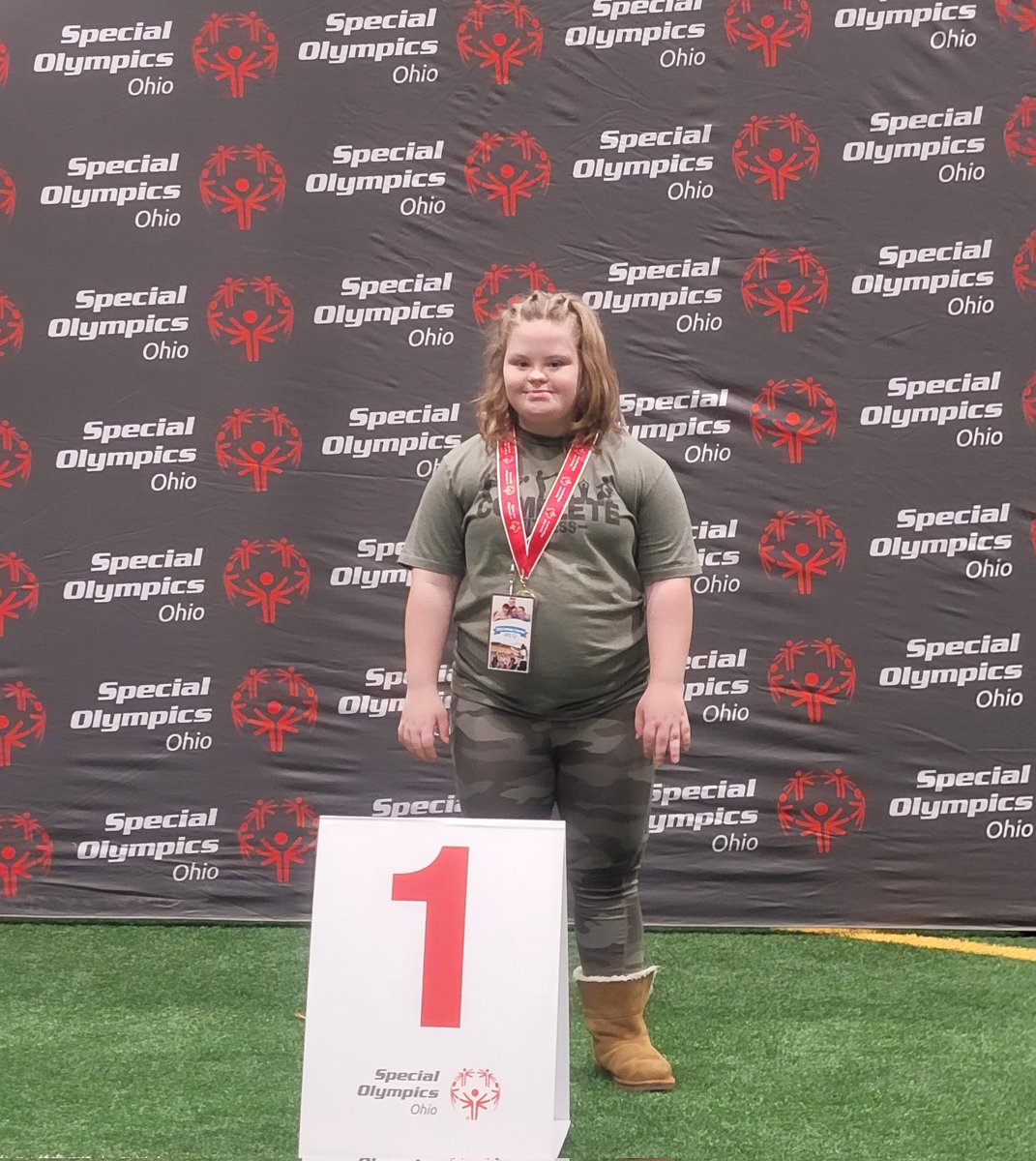 Congrats to Justine Hoffman for taking 1st place in the 25m swim event over the weekend.  Way to go, Justine!