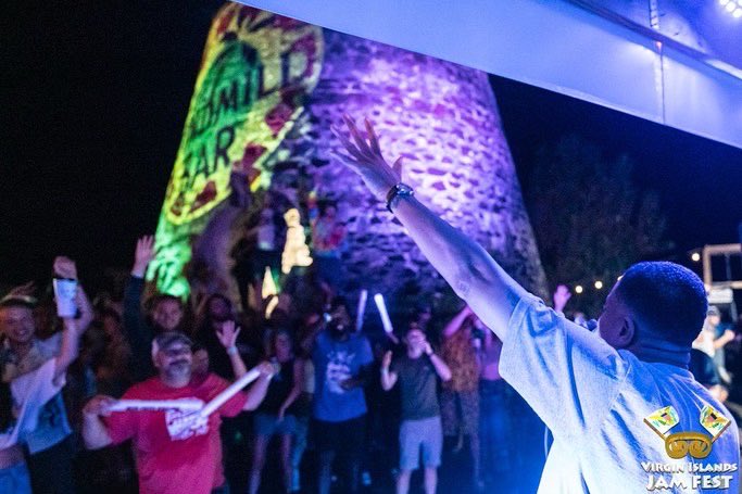moestradamu5's tweet photo. @viJamFest was absolutely mind-blowing this year! I am so proud of what this small but mighty team has accomplished in only four years! 

Such an honor to have hip hop legend, and my favorite rapper @Chali2na bring so much positive energy to the island!

#viJamFest #virginislands https://t.co/p8XaGa5Dot