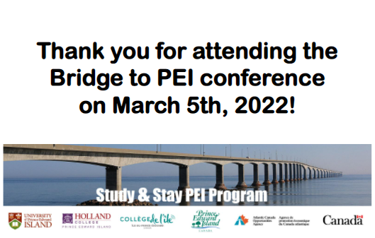 StudyandStayPEI's tweet photo. More than 200 international students registered to attend the Bridge to PEI conference last Saturday, March 5th, 2022. We thank all of our attendees for taking the time to join us!
#pei #internationalstudents
#studyandstay #networking #immigration https://t.co/x8G435IaUY