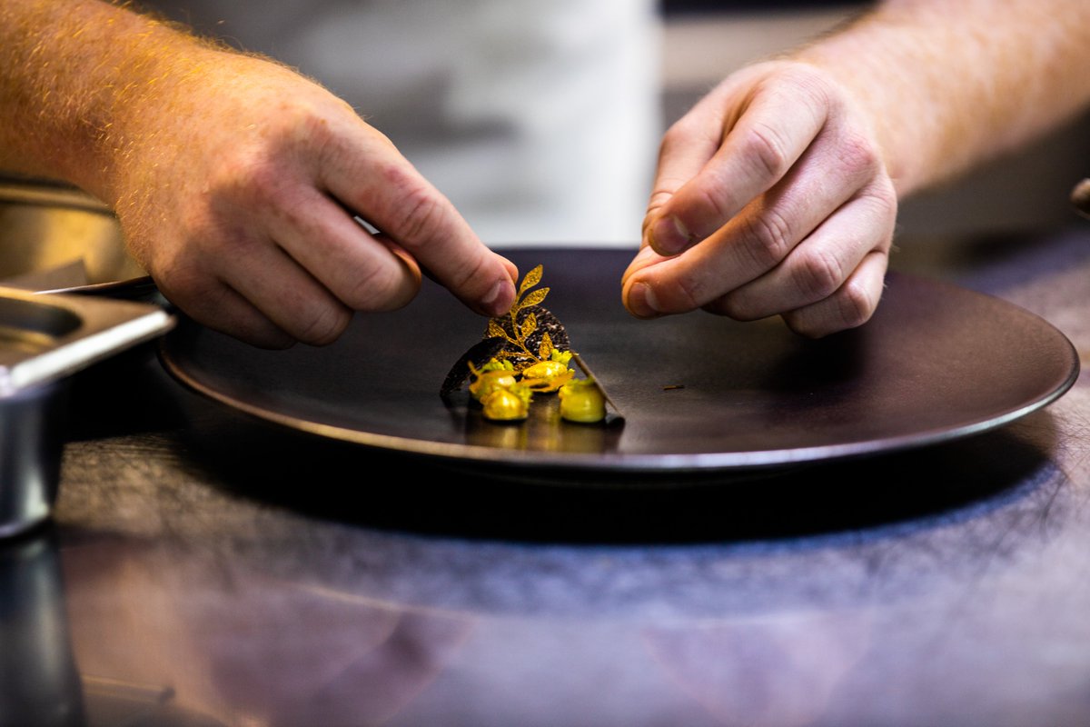 CartonFairmont's tweet photo. A wonderful few days with @markmoriarty1 and Derek Kelly collaborating in Kathleen’s Kitchen.

Thank you for all the delicious plates you created for Kathleen’s Kitchen and thank you to everyone who joined us.

#chefcollab #chefcollaboration #kathleenskitchen #cartonhouse https://t.co/CXbPkJy2cd