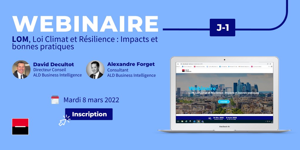 AyvensFrance's tweet photo. ⏰ J-1 WEBINAIRE
Merci à tous ceux qui ont participé à notre dernier #webinaire relatif à la #LOM &amp; Loi Climat et Résilience🤗
Pour les autres, retrouvez-nous DEMAIN pour la dernière session de rattrapage 👇
📅 Mardi 8 mars à 14h30
🔗 Inscriptions 👉 https://t.co/VXwHKhZ4qO https://t.co/5fsFpmHRz3