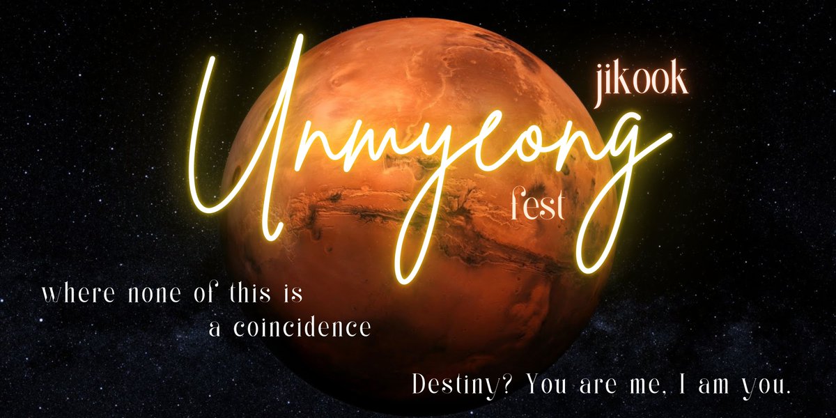 Jikook Unmyeong Fest 
                  ~ main info thread ~

archiveofourown.org/collections/Ji…
curiouscat.live/UnmyeongFest