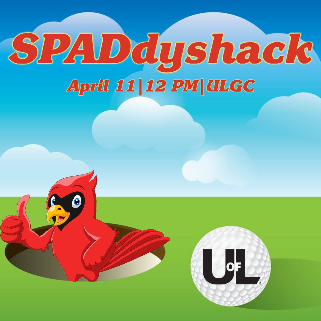 SPADUofL's tweet photo. Register for Sport Administration's 𝙎𝙋𝘼𝘿𝙙𝙮𝙨𝙝𝙖𝙘𝙠 𝙂𝙤𝙡𝙛 𝙎𝙘𝙧𝙖𝙢𝙗𝙡𝙚 hosted at ULGC by clicking the link below. All funds raised benefit the UofL SPAD Program!

https://t.co/E1TMnxvIAI https://t.co/xlzt9zXIot
