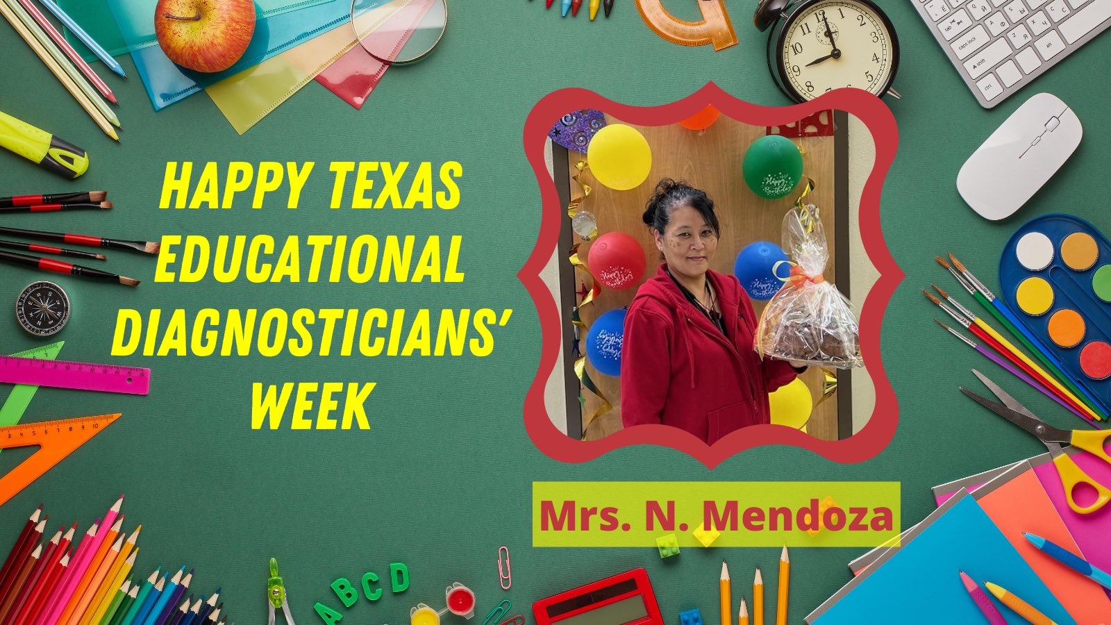SISDmedia on Twitter "B. L. Gray would like to wish Mrs. N. Mendoza a