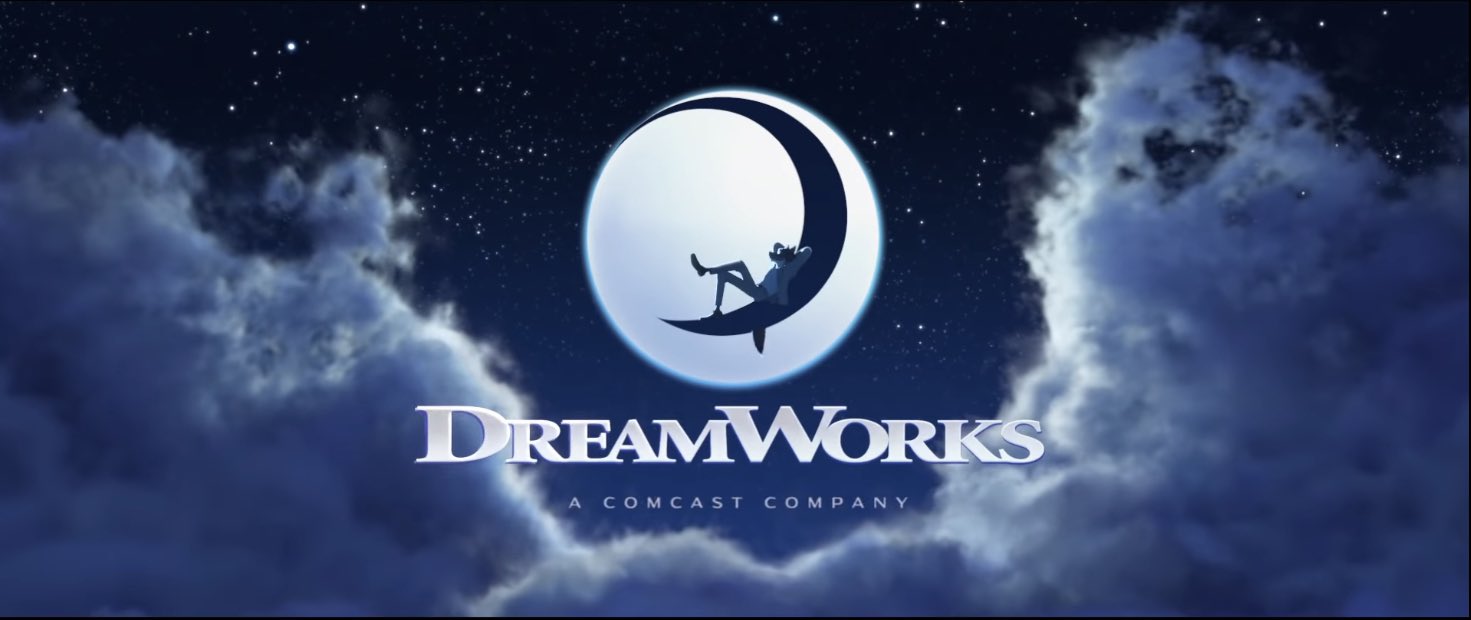 Day 6, part 3 of editing the 20th Century Studios logo until it isn't  recognizable anymore: put the Dreamworks moonboy in the sky. (Instead of a  reminder that Disney owns them, a