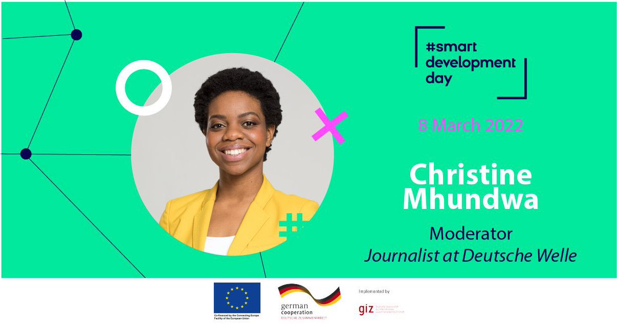 mhundwa7's tweet photo. Thrilled to be moderating the #smartdevelopmentday this year. We have a good story to tell. On the occasion of #WomensDay we’ll be showcasing the digital solutions women in the global south have pioneered to support people in the pandemic. Register here: https://t.co/9Cmg06IIBj https://t.co/wkKjHXCF9d