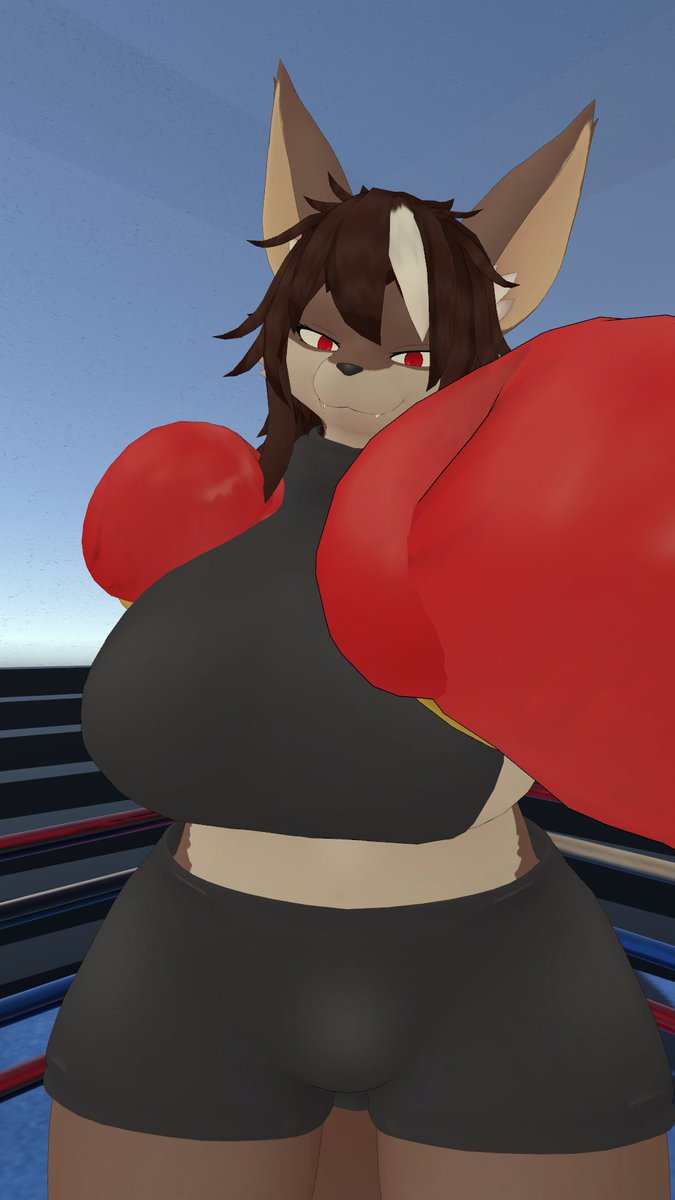 seiroukyou's tweet photo. KIRAちゃんのVRC向けアバターを制作していただきました🥊
でかい！かっこいい！かわいい！
グローブは着脱できるようにしていただきました✨
Created by @aoikarasu1562 , Thank you!! https://t.co/KjknmM9qk3