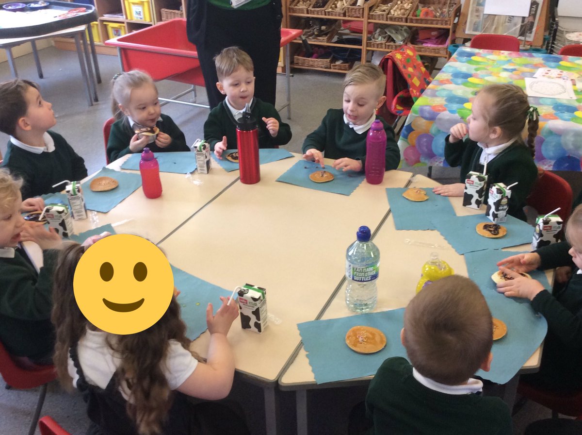 MissBates07's tweet photo. We had a very busy first week back last week! We enjoyed World Book Day, pancake day, our first gymnastics lesson and we did some super Maths! ⭐️ 🥞 📚 @WMoor_academy https://t.co/DzGgd4xJcO
