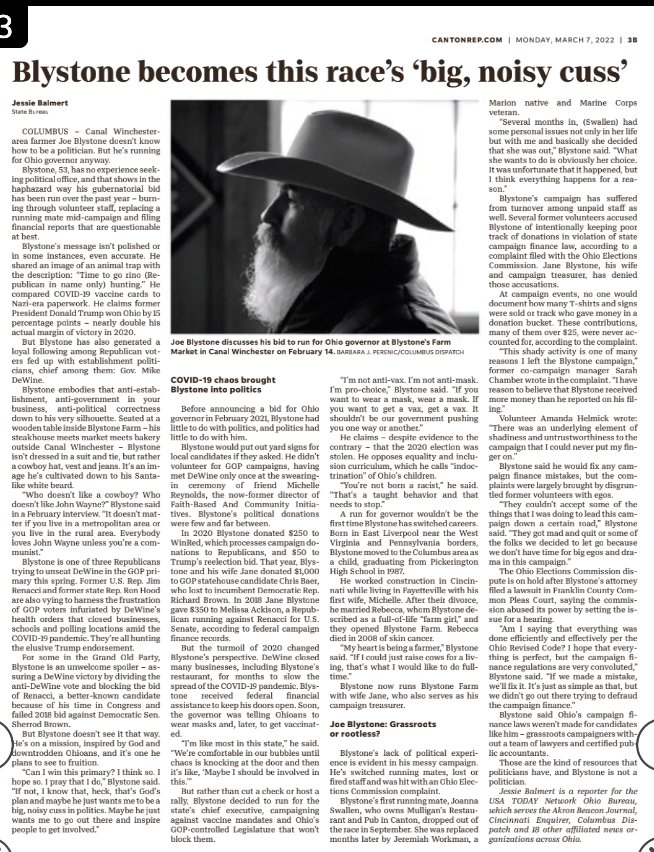 JillPatriotOhio's tweet image. #BlystoneforGovernor