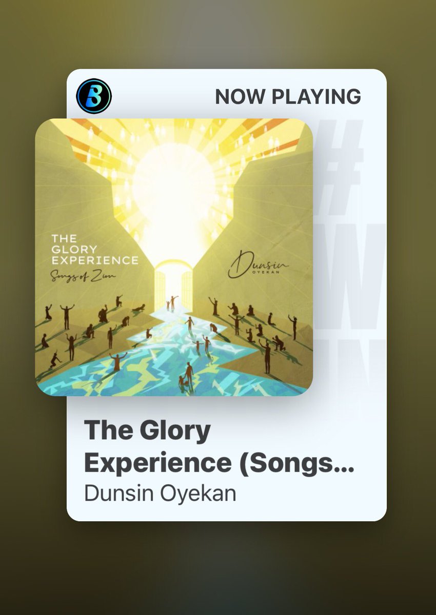 BoomplayNigeria's tweet photo. ASHER!! 💧
We have been blessed with #SongsOfZion 🔥
New @DunsinOyekan album.
Listen now 👉🏾 https://t.co/b8Qe3wzK1h https://t.co/O05FdBDjU6