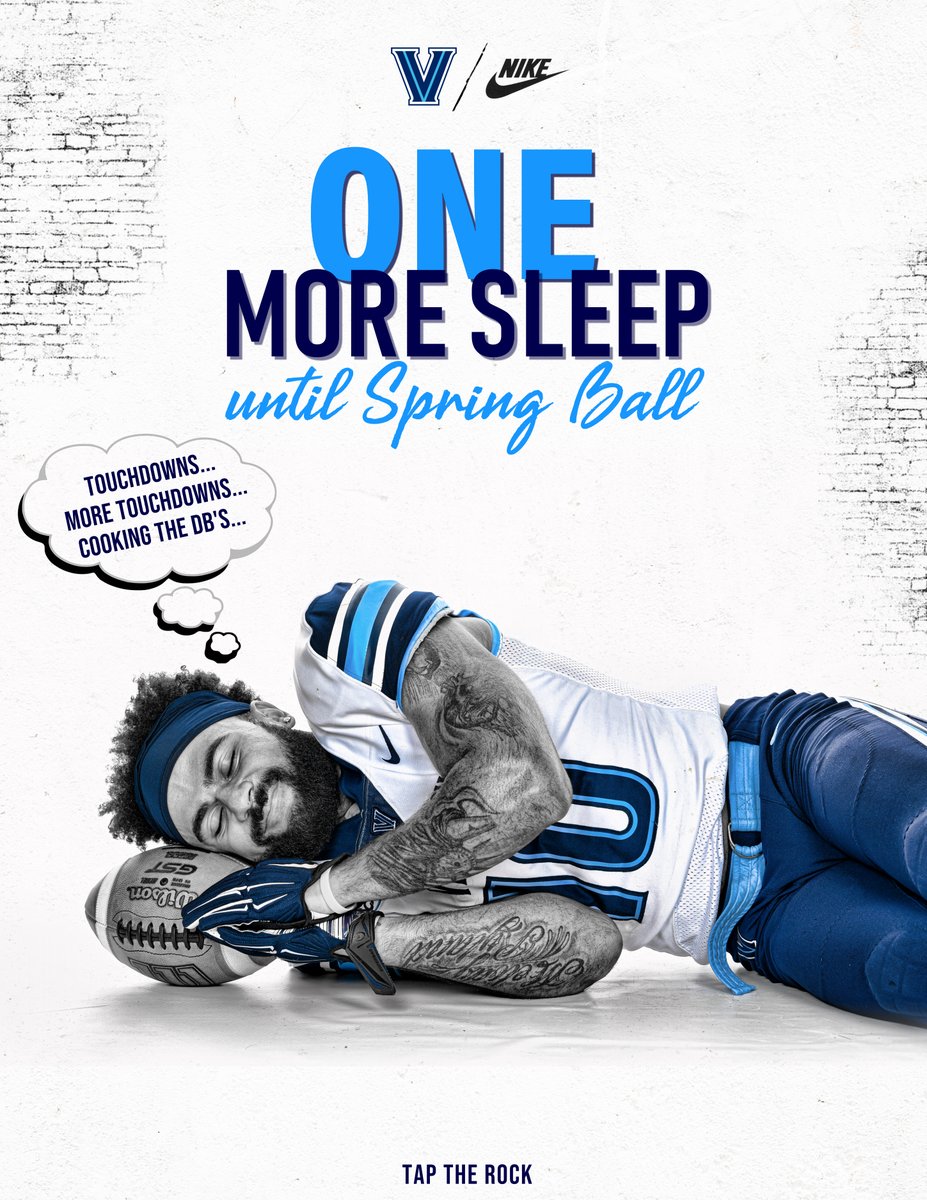 TIME TO COMPETE! Spring Ball Practice #1 tomorrow!!! #TapTheRock