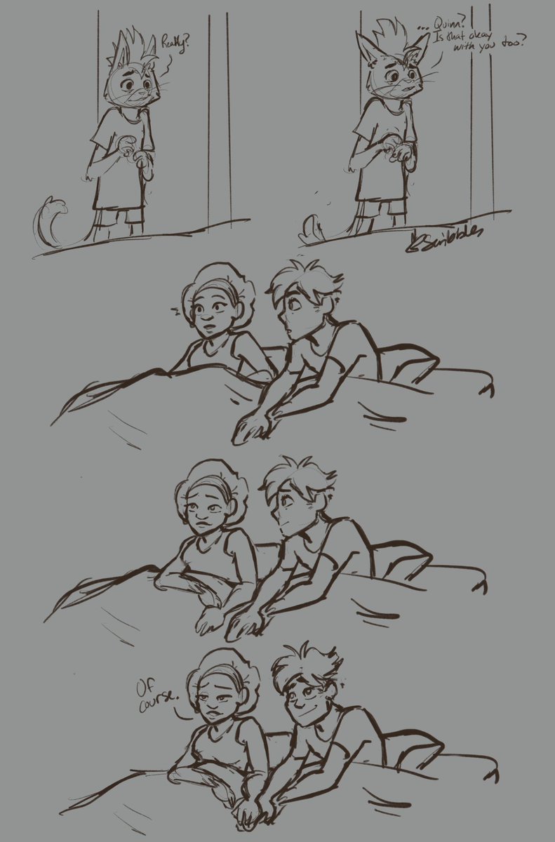 Bflyscribbles's tweet photo. Settling in (1/2)🏡

I really just wanted to make a comic with these guys getting used to the quiet life.

#finalspace #finalspaceau https://t.co/CEIwq2Zl8u