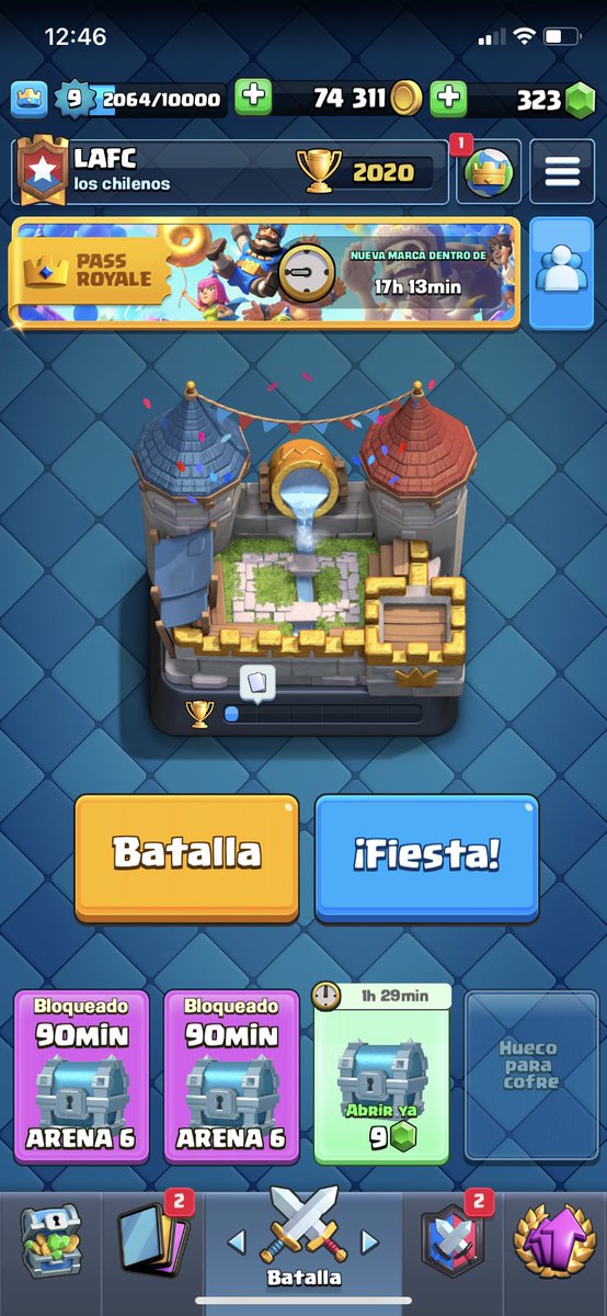 LAFC_18's tweet photo. Chicos e llegado a arena 7 😎🤝 #ClashRoyalensfw #SuperCell https://t.co/agGdEyqXVI