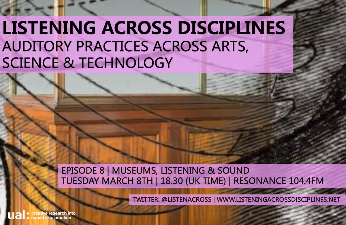 Listening Across Disciplines II tweet media