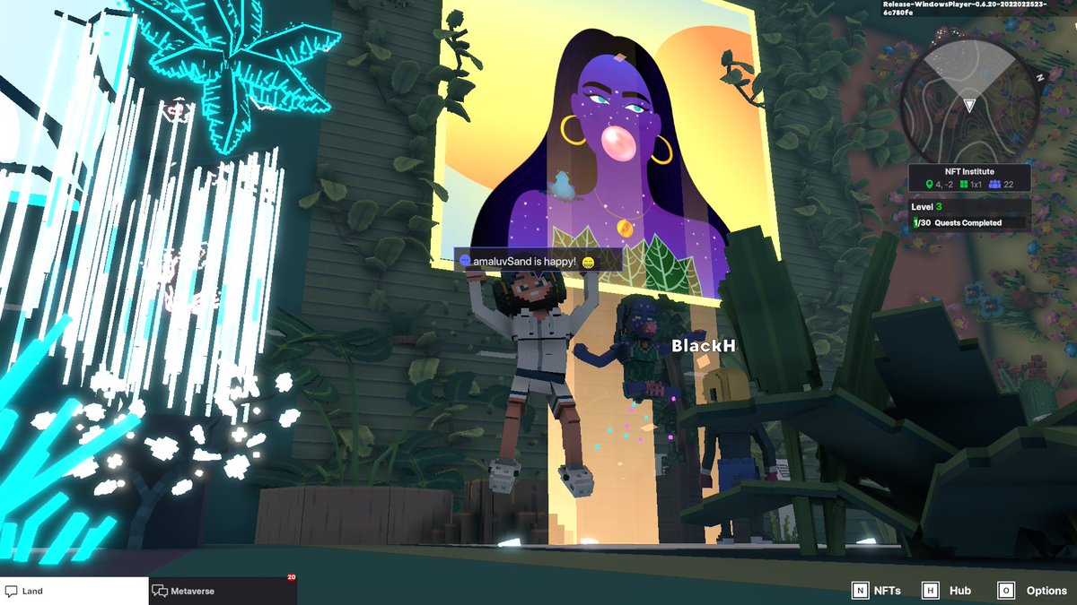 amamNFT's tweet photo. @TheSandboxGame @worldofwomennft My fav is the original one only😃
I just participated in the daily #SandboxAlphaS2Contest for a chance to earn up to 1,000 $SAND! Day 3 - Selfie with WorldofWomen. Check out my screenshot below! 👇 #SandboxAlphaS2 https://t.co/CgNKszLuZI