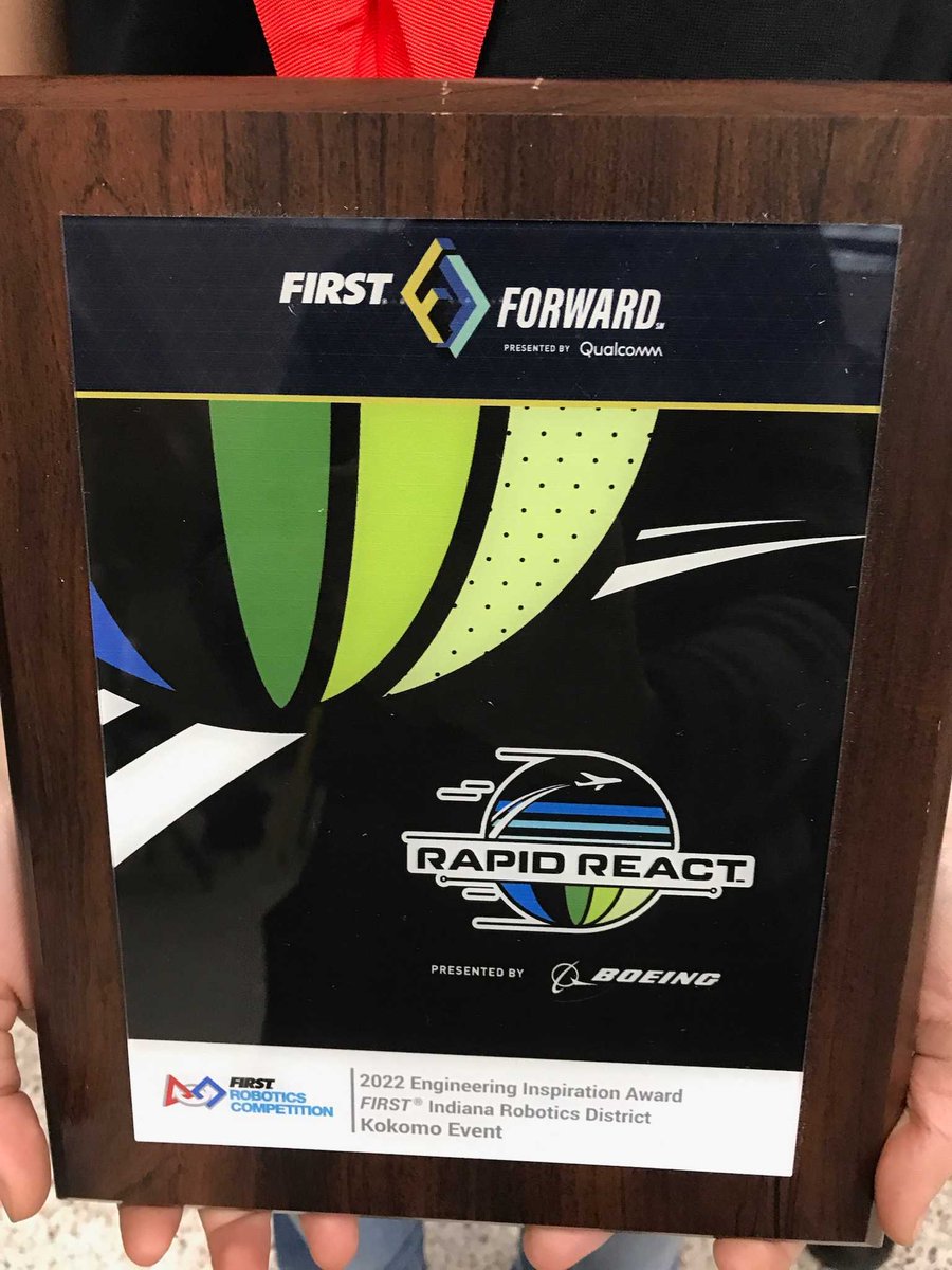 FRCTeam1555's tweet photo. Wow! What a weekend. So honored and excited to win Engineering Inspiration Award at Kokomo. 
Now to get the robot up and running for the next competition in 3 weeks. https://t.co/FyhhEJQUFl