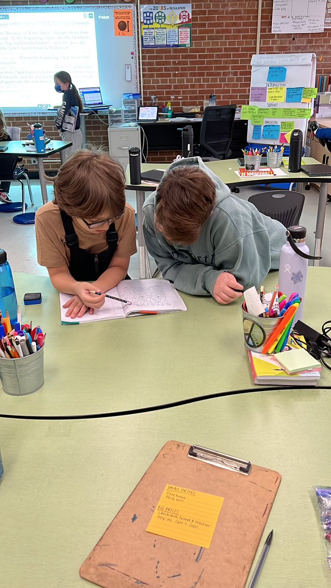 Debating characters across books! #kip109 #engage109