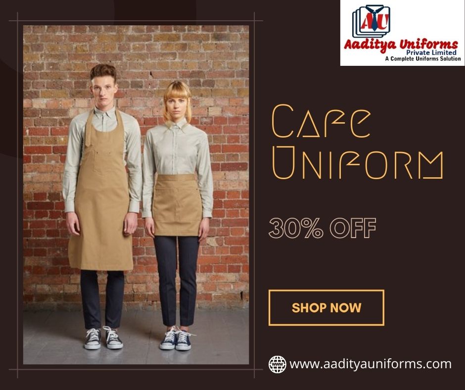 #aadityauniforms #cafeuniform #industrialuniforms #uniformsupplier #ahemdabad
Aaditya Uniforms deals in Café Uniform. We are one of the best suppliers of our location industry wide.
visit- aadityauniforms.com/hotel-uniform.…