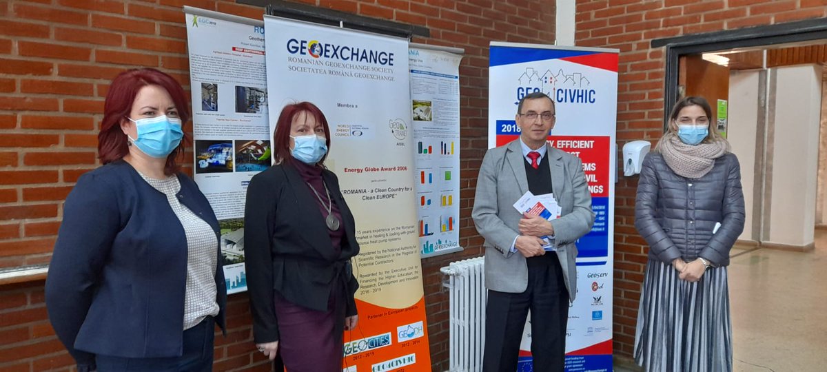 On February 25th, 2022, the University of Bucharest organized the final conference in the ITRES Project:  cutt.ly/TAQCfTI

#GEO4CIVHIC #INEA #H2020Energy #H2020 #ITRES #ShallowGeothermalEnergy #RenewableEnergy #renewableenergysources #science #energy #research #geothermal