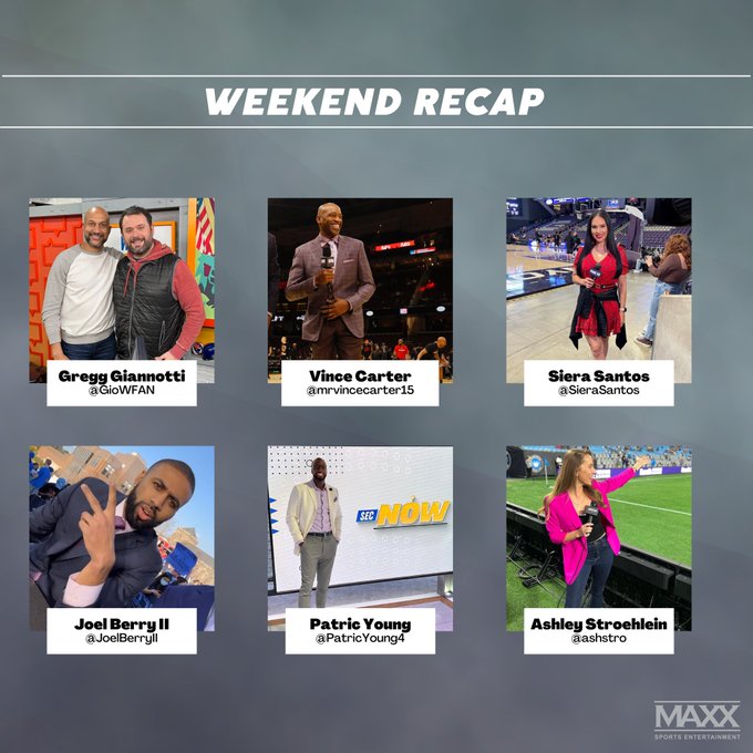 Check out what our clients were up to this weekend! 🏀⚽️ @GioWFAN  @mrvincecarter15  @SieraSantos  @JoelBerryII<a href="/tag/nfldraft"class="tags"><span>#nfldraft</span></a>