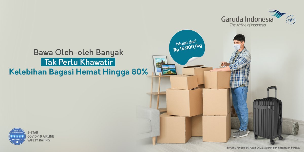 Garuda Indonesia on Twitter "Khawatir kelebihan membawa bagasi saat