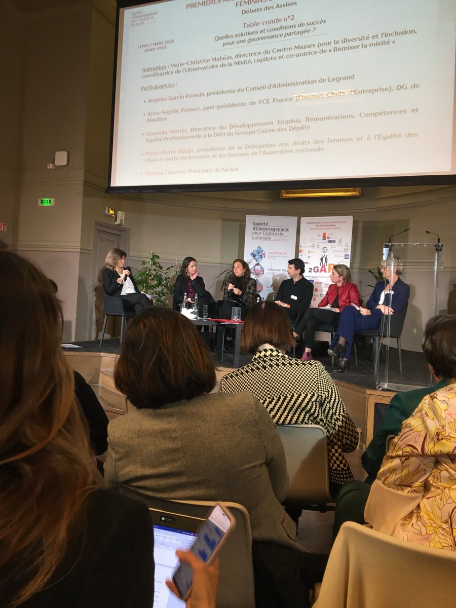 Il faut créer de la respiration dans les entreprises pour avancer sur le terrain de la #gouvernance #partagée #Assises #2gap ⁦<a href="/BNPP_MixCity/">Association BNP Paribas MixCity</a>⁩ ⁦<a href="/2gapF/">2Gap France</a>⁩ ⁦<a href="/financielles/">Financi'Elles</a>⁩