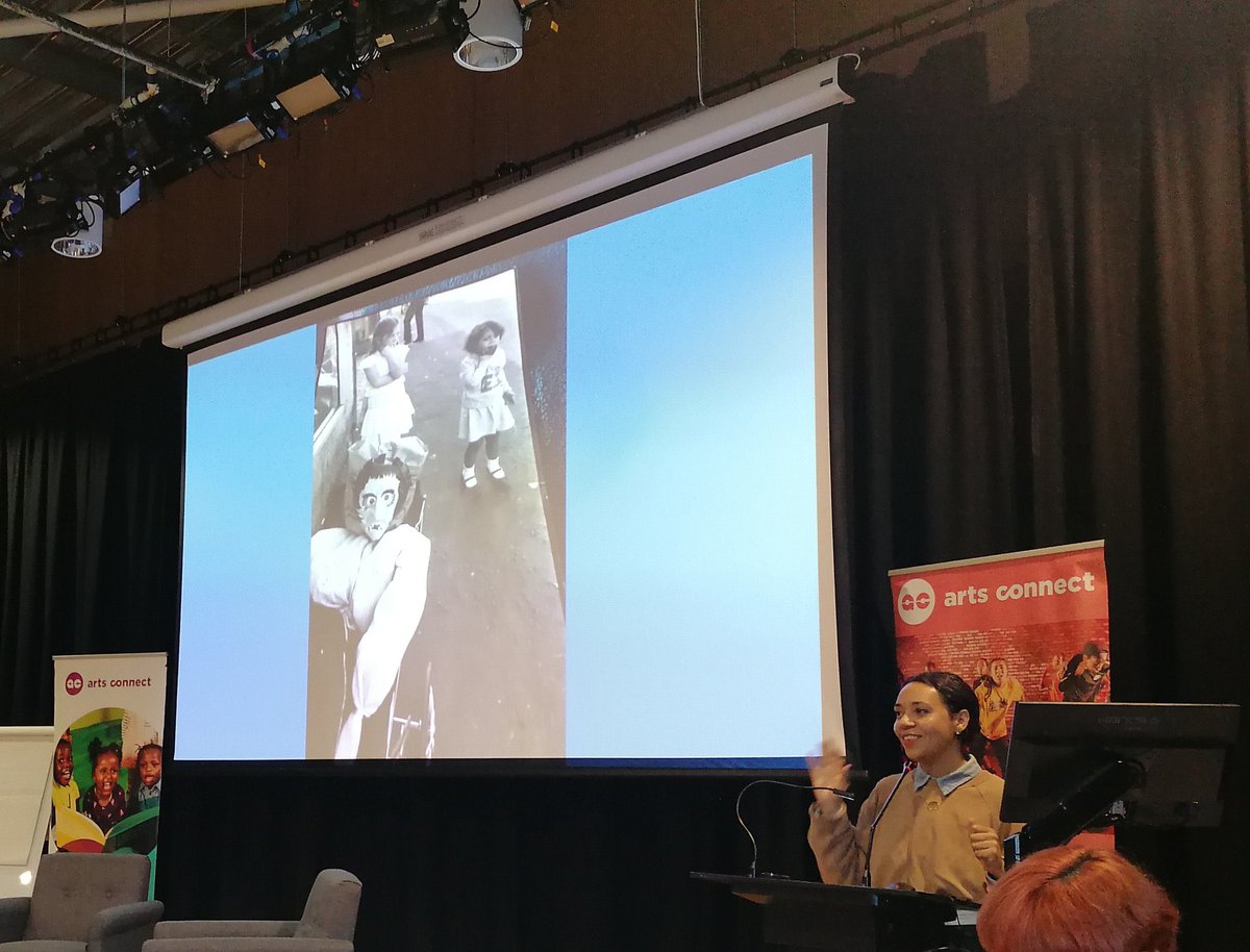 ZaylieDawn's tweet photo. Brilliant to be at @ArtsConnectWM’s #leadingwithoptimism convention today @mac_birmingham. It’s been a fab day, not least hearing from the brilliant Raidene Carter on her leadership journey and a workshop with @MAIA_Group and the inspiring @amahra_ and @adayarrr https://t.co/jqyeFQK1OZ