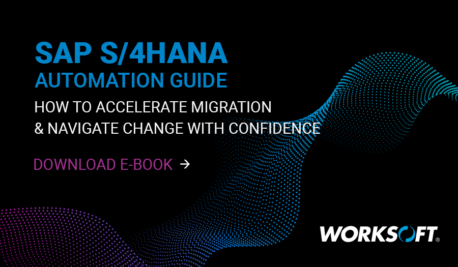 WorksoftInc's tweet photo. Making the move to SAP #S4HANA? Learn how #Automation can support every step of your S/4HANA transformation from planning to process validation to managing ongoing change. Download our new E-Book: https://t.co/JEydSIIj2y https://t.co/DTXruLB9Ct
