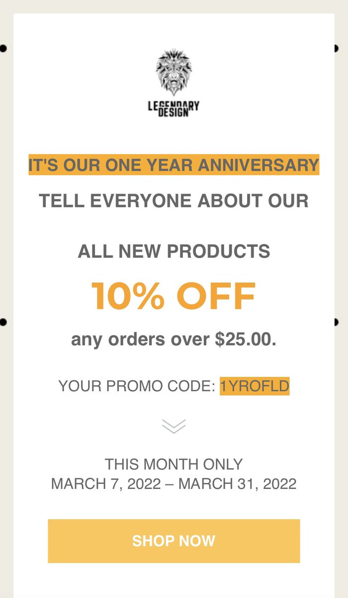 LDesignsllc's tweet photo. ITS OUR ONE YEAR ANNIVERSARY THIS MONTH!!! So all month long enjoy 10% OFF AND FREE SHIPPING ON ORDERS $50 or more!! https://t.co/PDA3zeLw43