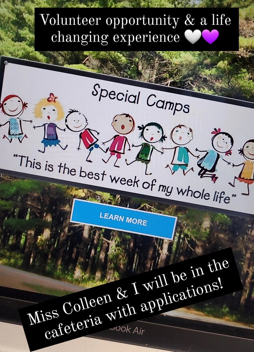 Special Camps is around the corner and we need volunteers! #specialcamps #bestweekever