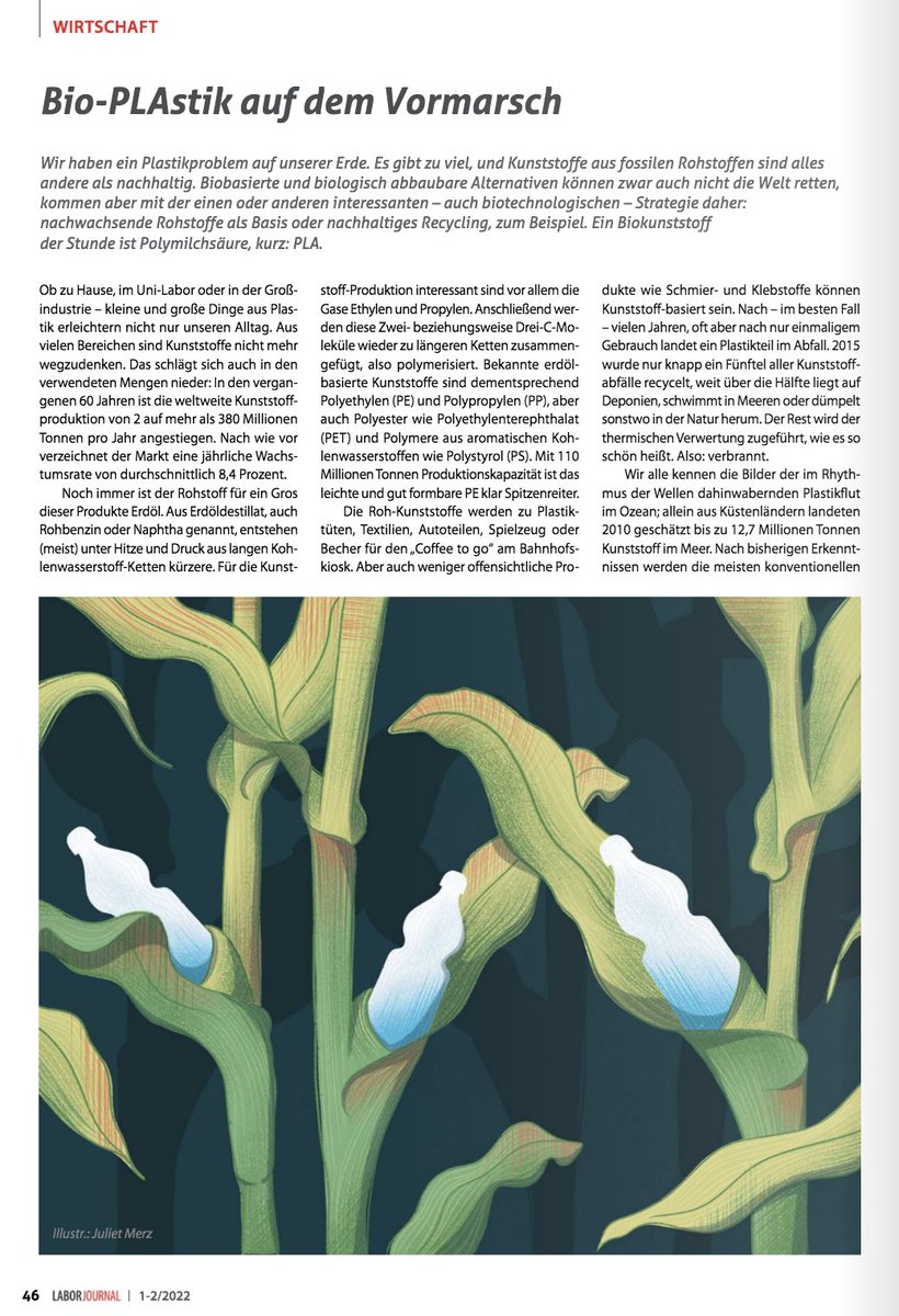 Lab_Journal's tweet photo. Im aktuellen Heft hat unsere Redakteurin @Juliet_Merz übrigens wieder zwei tolle #Illustrationen selbst beigesteuert: ... https://t.co/fgQfTdu0H2