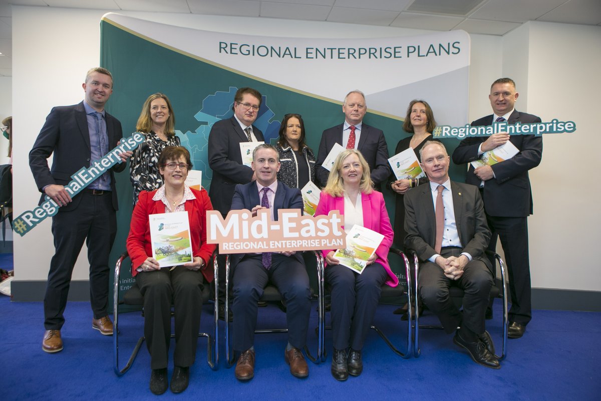 IDAMidEast's tweet photo. Looking forward to working with all the stakeholders on the objectives set out in the Mid-East Regional Enterprise Plan to 2024. https://t.co/n2osURHWHw