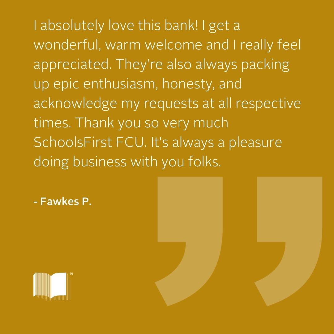 SchoolsFirst FCU on Twitter: 