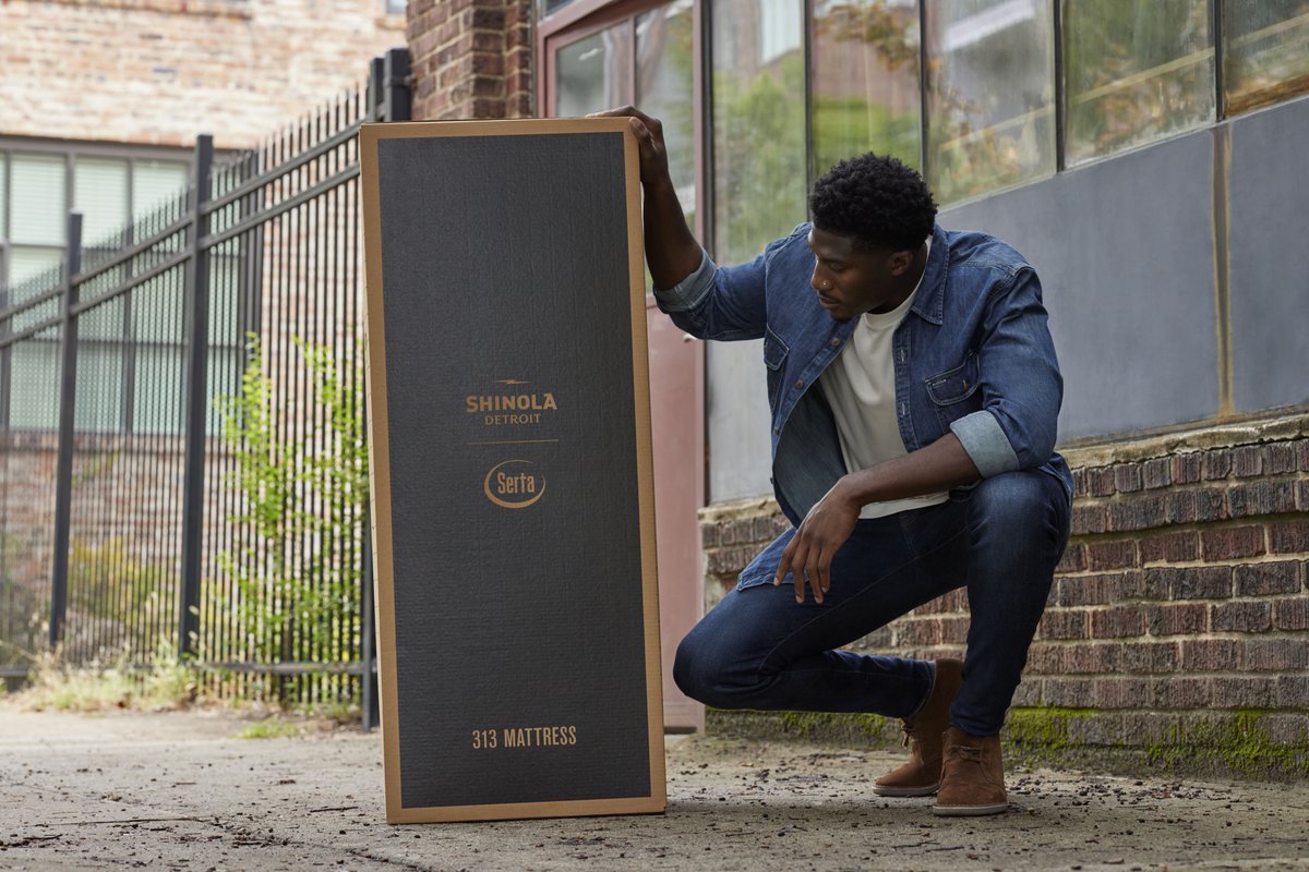 Well-designed sleep has arrived. Simply unbox your mattress and rest. #ShinolaxSerta

Shop now at serta.com