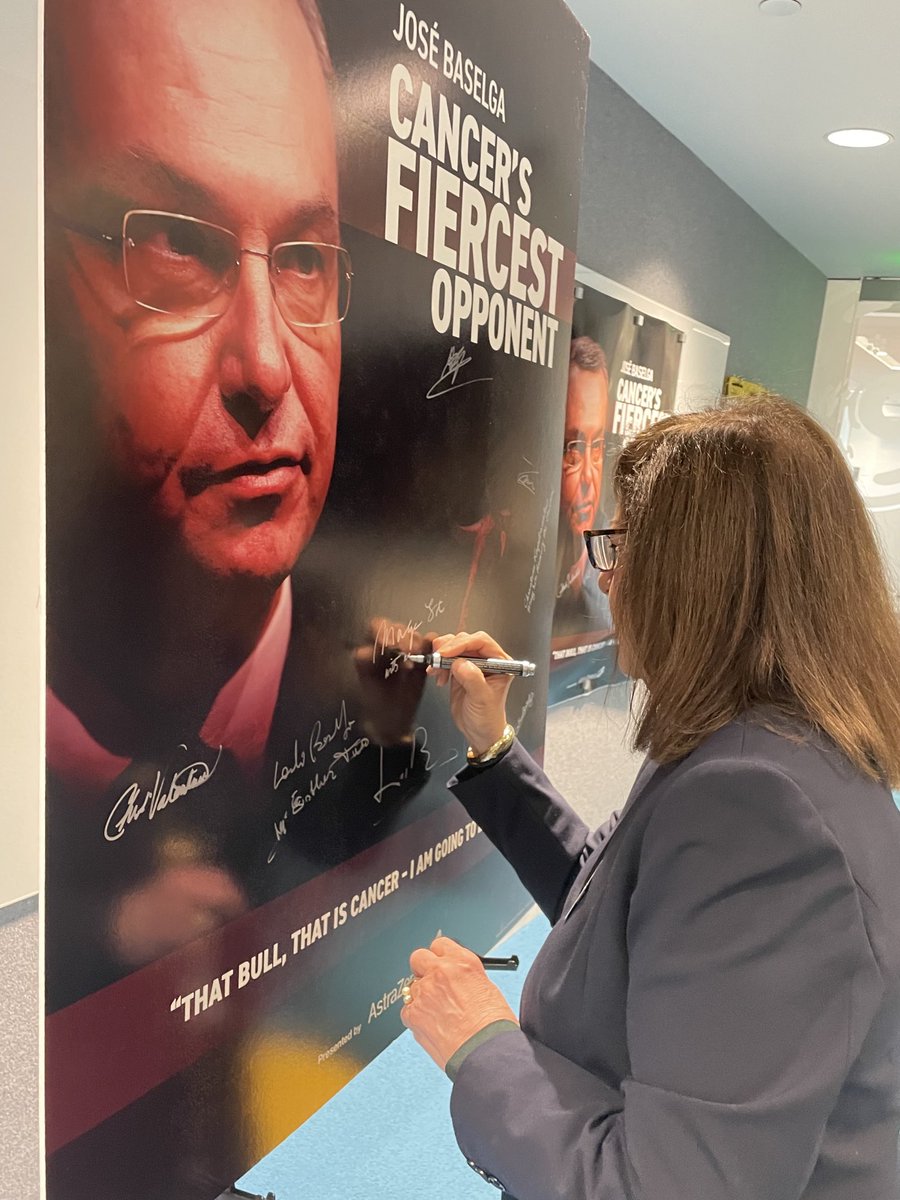 Rick__Buck's tweet photo. Honored to be part of the Jose Baselga #cancersfiercestopponent tribute and documentary with ⁦@AACR_CEO⁩ today ⁦@AstraZeneca⁩. https://t.co/VRJmUzlwLq