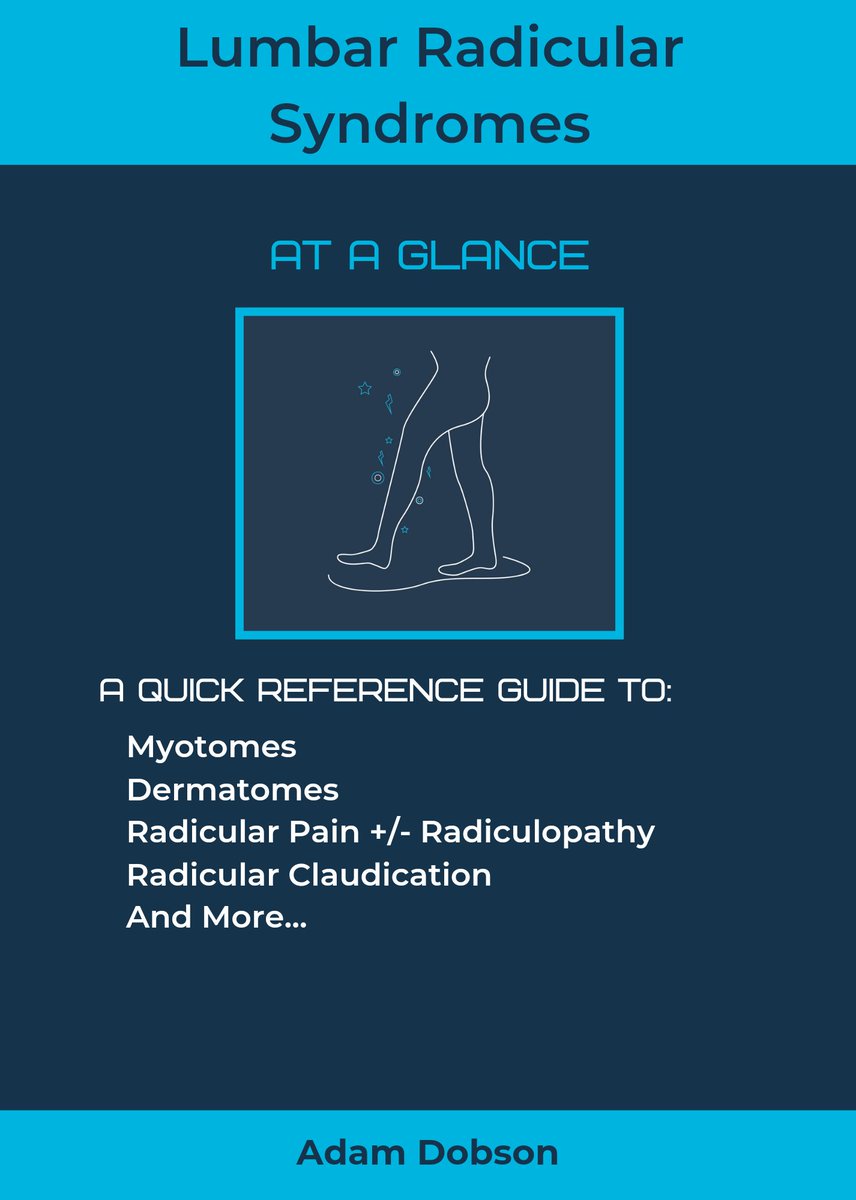 physiojack's tweet photo. OUT NOW!

The Lumbar Radicular Syndromes At A Glance EBook version is now available on the shop!

https://t.co/YiZeopj24B https://t.co/B0fsj69A2H