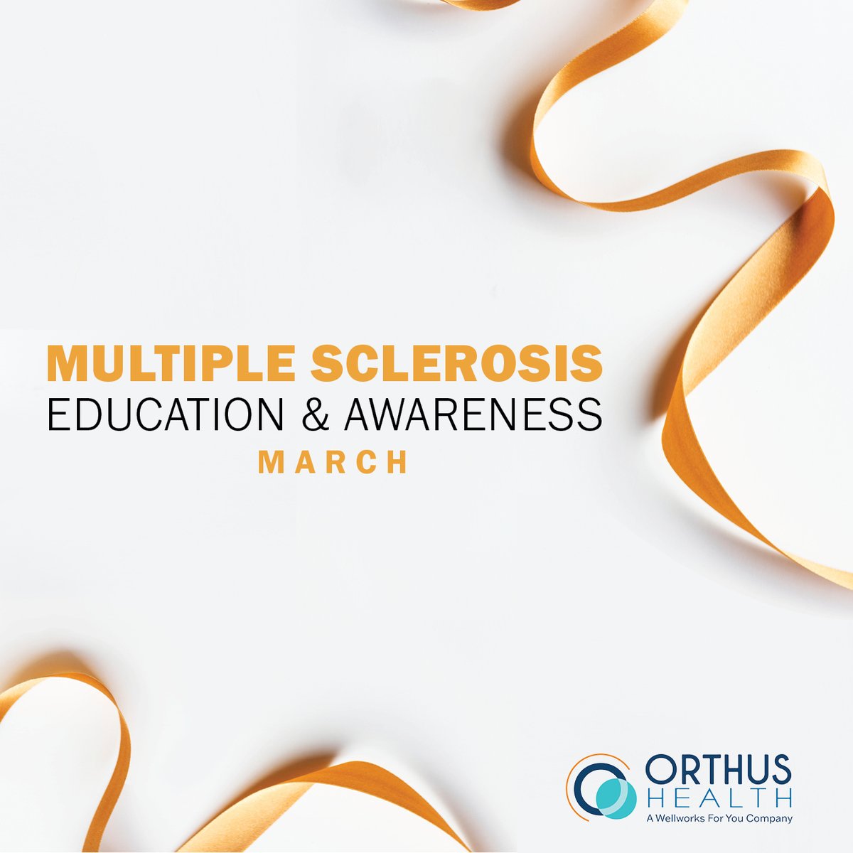 Take time this month to understand the challenges that people with MS face and raise awareness of the advancements in treatments that save lives. Visit hubs.ly/Q015sSmJ0 to learn more.

#orthushealth #MS #MultipleSclerosis #raiseawareness