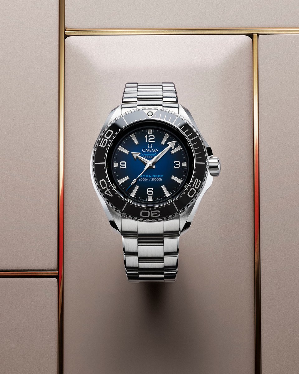 omegawatches's tweet photo. Introducing the Seamaster Planet Ocean Ultra Deep. After reaching a World Record depth in 2019, our game-changing divers’ watch is released as a 6,000m collection. https://t.co/6xrSsz4z2E 

#OMEGAMyChoice https://t.co/H4hs0ii0Pc