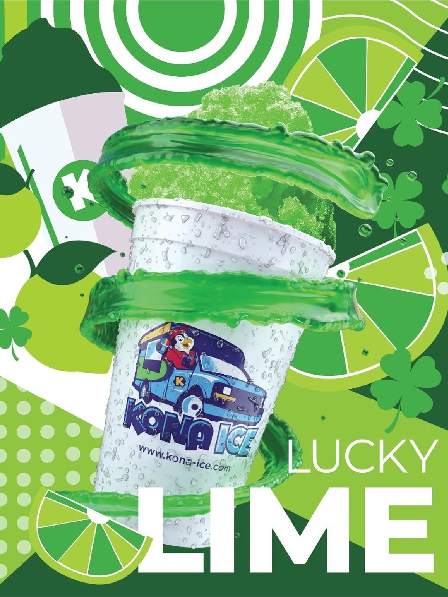 KONAICE's tweet photo. We're feeling extra lucky with this delicious flavor! 🍀 https://t.co/TKDBxrvttl