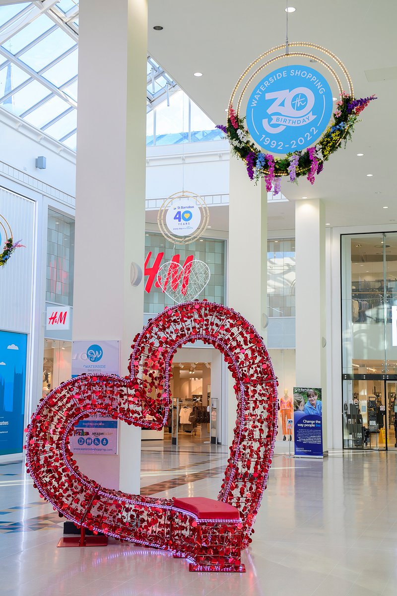 WatersideSC's tweet photo. FILL THE HEART 💕
Join us this year as we celebrate 40 years of @StBarnabasLinc and our 30th birthday year.
Pick up a tag a leave a message for a loved one or share a special message of thanks with St Barnabas ❤️
#stbarnabas #filltheheart #waterside https://t.co/Lp8hWiELDK