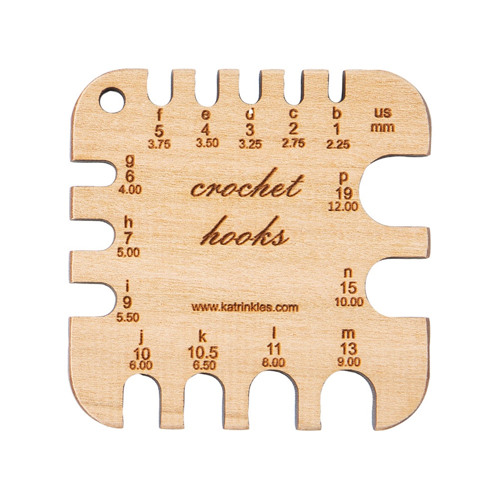 mooglyblog's tweet photo. Never wonder what size that mystery hook really is with this handy and eco-friendly Crochet Hook Size Mini Tool! ♥ Made from regionally sourced wood and hand finished in Providence, RI studio - get yours now at https://t.co/lV116g8Dn9
#crochet #katrinkles #crochettools https://t.co/6bz7gMZYii